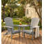 Chaise Adirondack pliante en bois massif pour la détente et la portabilité à l'extérieur, pour les patios et les jardins