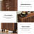 24 Pair Shoe Storage Cabinet with 2 Shutter Doors-668760906