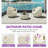 Fully Assembled 1 Person Altuminum Frame Olefin Rope Outdoor Patio Chair with Cushions