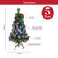 Lighted Artificial Pine Christmas Tree-91123973