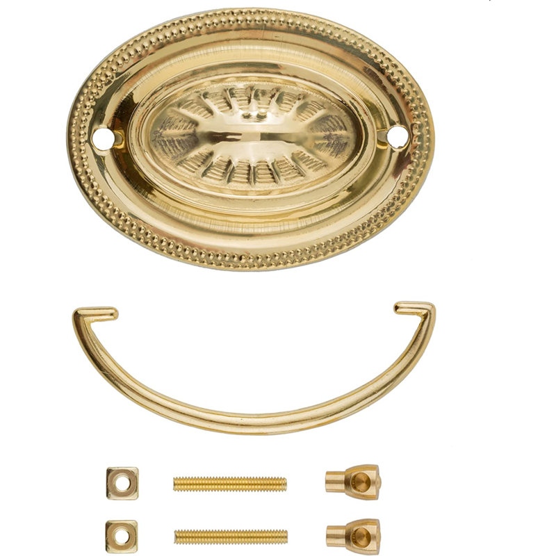 Hepplewhite Drawer Bail Pull (Centers: 3" )