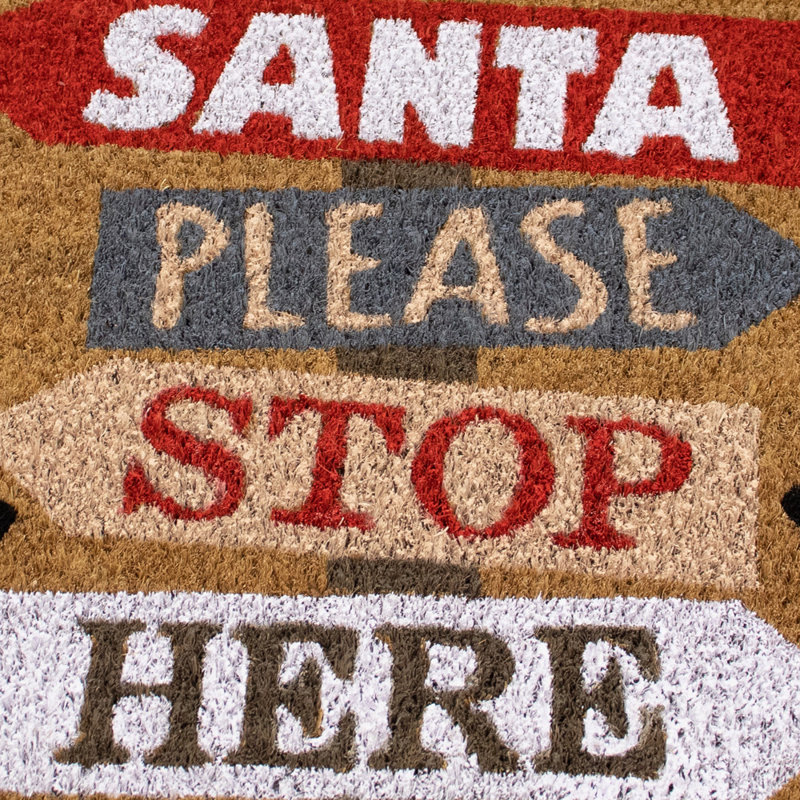 Non-Slip Christmas Doormat