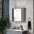 Space-saving Mirror Cabinet Mdf Modern Bathroom Wall Storage