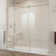 Enigma-XO 68" W x 76" H Single Sliding Frameless Shower Door with ClearMax™ Technology