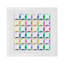 Serviettes de table en satin de coton Truiq Happy
