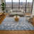 Premium Machine Washable Farolt AMF1900 Floral Rug-314571750