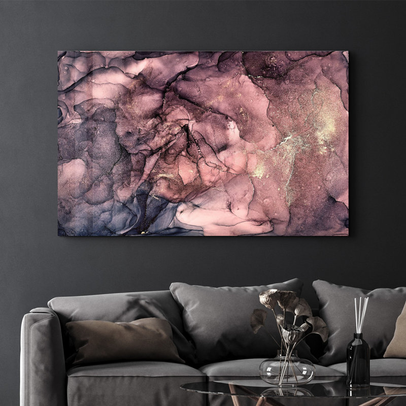 Peinture murale élégante en verre trempé 18,1 po x 28,3 po | 100% verre trempé, épaisseur: 0,16 pouce | Imprimé UV pour des couleurs éclatantes et une durabilité | Parfait pour la décoration intérieure et l'esthétique moderne