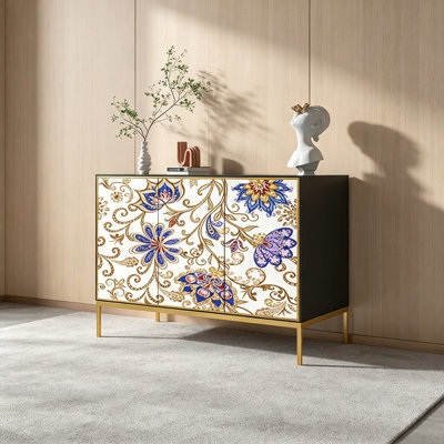 Luxury Storage Entryway Cabinet with Spacious Top