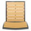Chaise de patio empilable Gertrudes