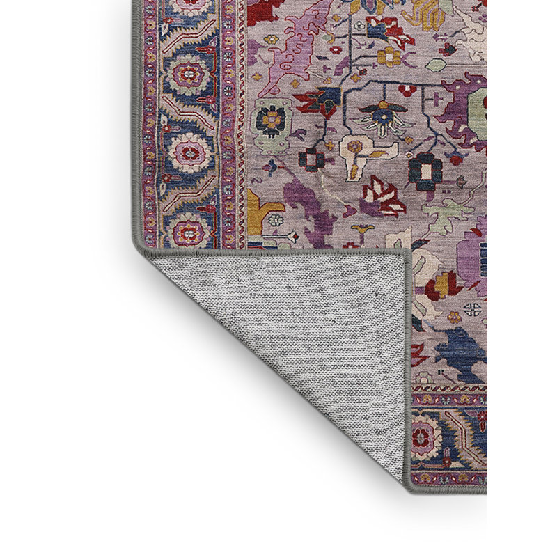 Tapis 10044 Mid-Century moderne 100% lavable à la machine, Tapis de couloir 2 pi x 5 pi