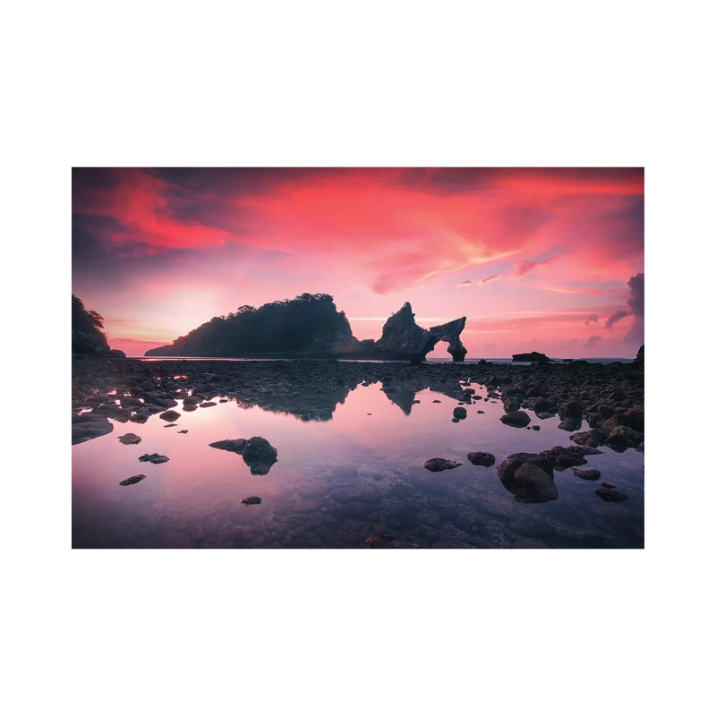 Dragon Rocks - Bali by Cuma Çevik - Wrapped Canvas Gallery-Wrapped Canvas Giclée, 20.32 cm H x 30.48 cm W