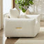 Fauteuil d'appoint confortable, pour appartement, bureau, salon et chambre à coucher-1684368474