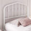 Metal Bed with Arched Headboard and Footboard-366383309-366383306