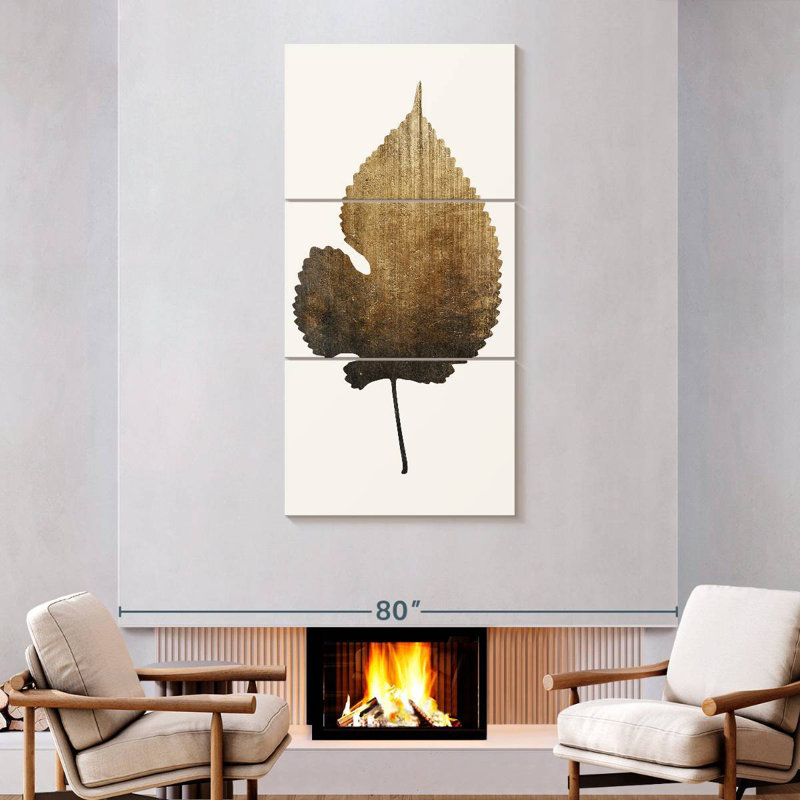 Classic Leaf, 75" H x 36" W