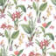 Secret Garden Botanical Floral Design 33' L x 21" W Wallpaper Roll-63374844