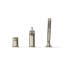 Hint Single-Handle Deck-Mount Bath Faucet With Handshower-1221035033
