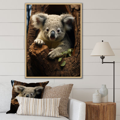 " Grey Koala Portrait II "