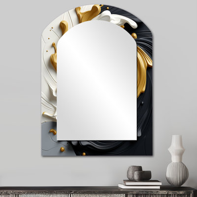 Miroir mural liquide