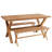 Kristofer 63'' Kitchen Dining Table Set, Rectangle Kitchen Table with Storage, Dining Table with 2 Benches-122056384