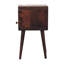 Bedside 30cm W Solid Wood Bedside Table