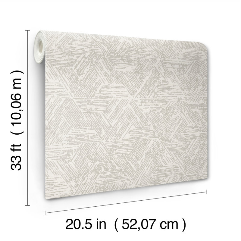 Double rouleau abstrait Bravlio, Gris