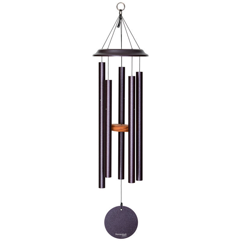 Shenandoah Melodies Aluminum Wind Chime, Prune, H 35 po x l 8 po x P 8 po