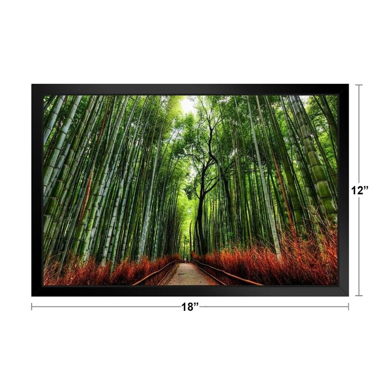 Poster XXL Bamboo Forest Asian Nature Grande poster mural 175x115 cm