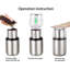 Chengdu Menghejia Technology Co., Ltd. Stainless Steel Electric Blade Coffee Grinder