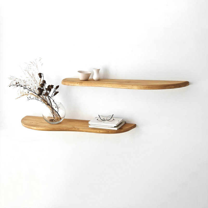 Locelso Wood Floating Shelf