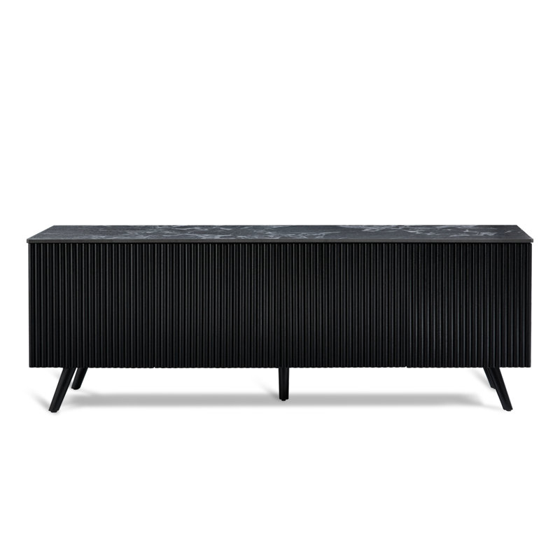 TV Stand for TVs up to 58", Black