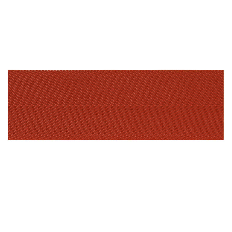 Scout A Ribbon Fabric, Tomato