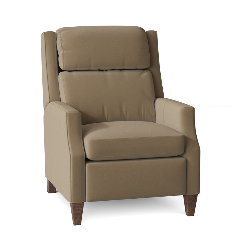 Spyglass 31" Wide Genuine Leather Standard Recliner, Tobacco, 1181 Pearl, Manual