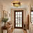 Inglenook 3-Light Valiant Bronze Indoor/Outdoor Flush Mount Light