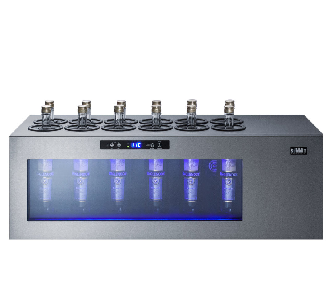 Summit Appliance Single Zone 36'' Freestanding 12 Bottle Wine Refrigerator Summit Appliance