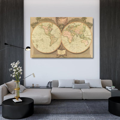 New Map of the World MCG-N138