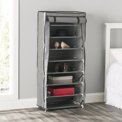 8 Tier 24 Pair Shoe Storage Rack