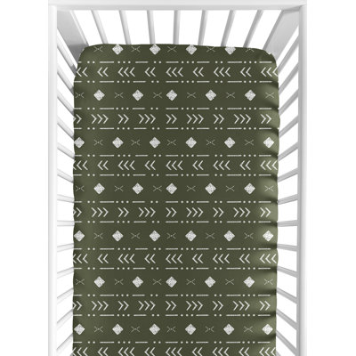 Tribal Fitted Crib Sheet