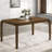 Warren Dark Brown Rectangular Dining Table