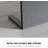 Modern Executive Office Desk, Computer Writing Desk for Home Office, Business Furniture Desk Workstation Stainless Steels Sturdy Frame 1.97IN Thick Desktop-587261001