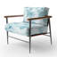 Chaise rembourrée Coastal - Fauteuil Shoreline-1147094336