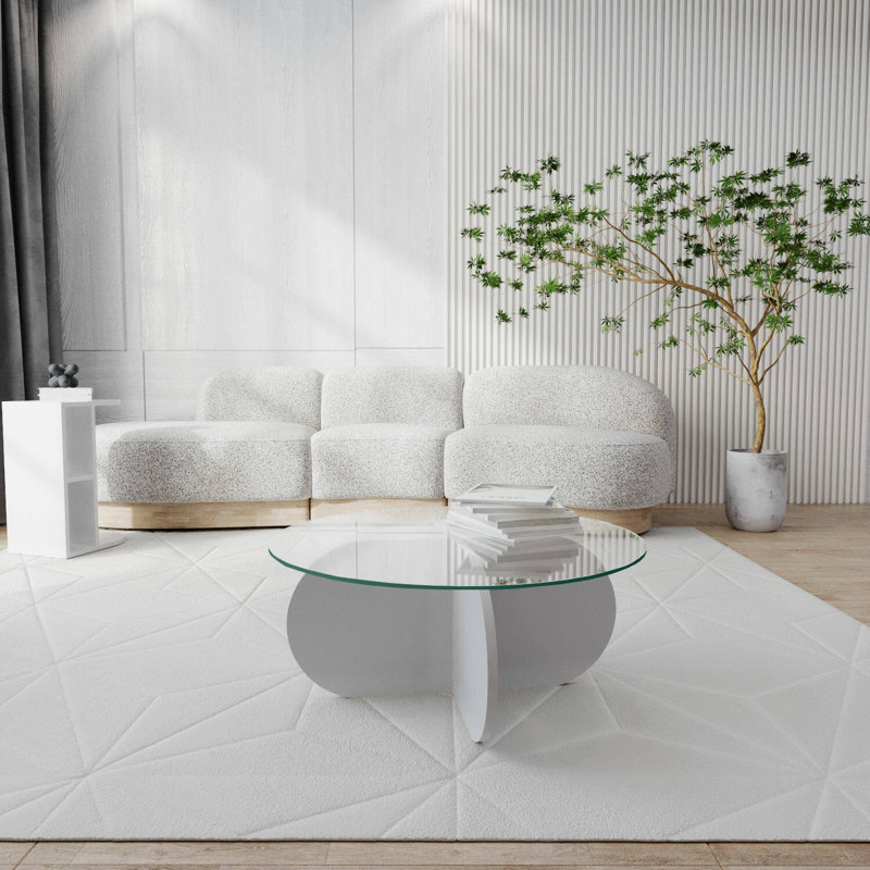 Caprecia Coffee Table, White
