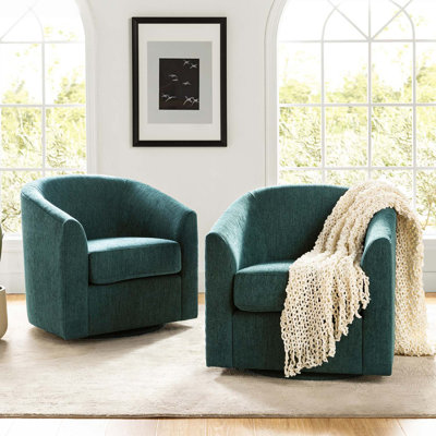 Amiir Upholstered Swivel Accent Chair