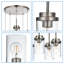 Luminaire suspendu pour îlot de cuisine 5 lumières Ashvir-2103344486