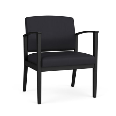 Chaise d'invité en acier Amherst