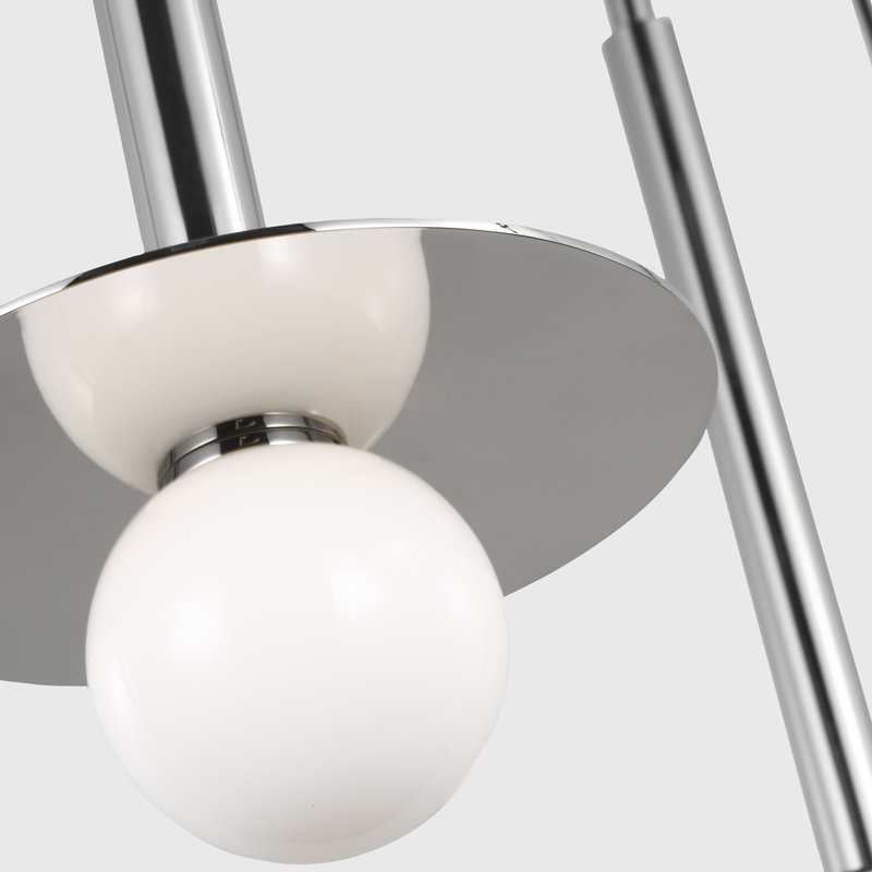 Nodes 3 - Light Chandelier, Polished Nickel