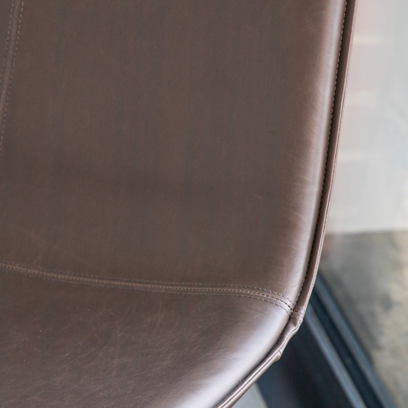 Adalinna Leather Accent Chair, Ember
