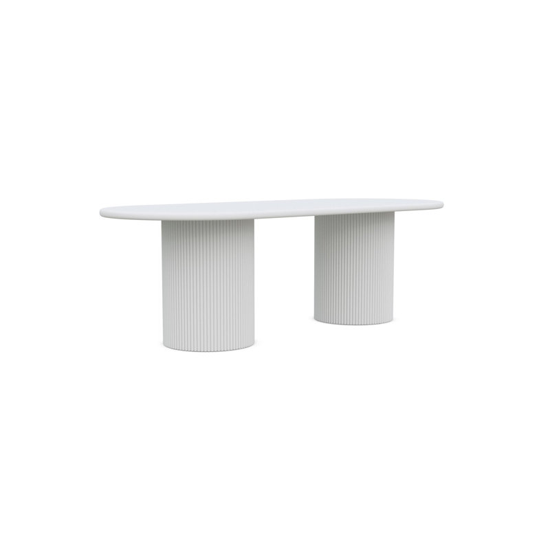 Palma 96" Dining Table, White