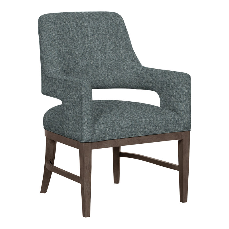 Chaise avec accoudoirs Josie Grande, Polypropylène / oléfine - oasis 9508, Mica