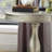 Round Wood Pedestal Side Table-1393598516