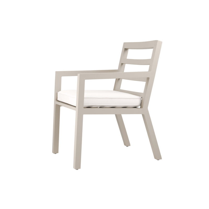 Delta Outdoor Dining Armchair, Sand